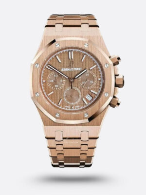 Audemars Piguet Royal Oak Chronograph, cadran marron